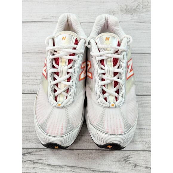 NEW BALANCE Women’s 725 Abzorb Running Shoe Size 9 White Pink/Orange WR725WT - Picture 8 of 11